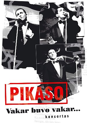 DVD Pikaso - Vakar buvo vakar... koncertas viršelis
